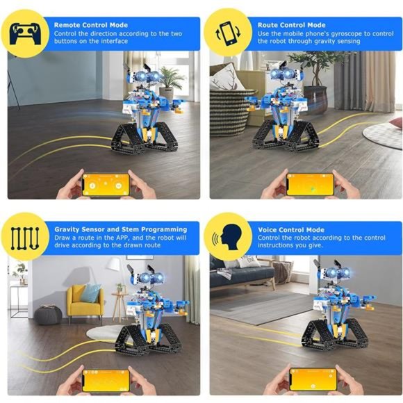 Robot Toys for 8-16 Year Old Boys Girls Kids with APP or Remote Control Science - Picture 7 of 7